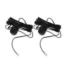 unbranded 2 Pcs Power Amplifier Volume Control Door Switch Light Black