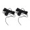 unbranded 2 Pcs Power Amplifier Volume Control Door Switch Light Black 1