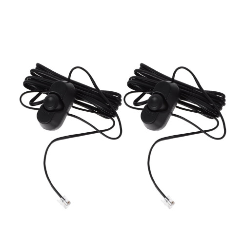 unbranded 2 Pcs Power Amplifier Volume Control Door Switch Light Black
