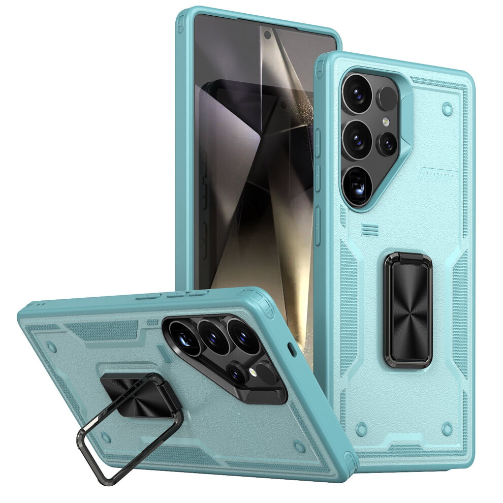 Shockproof Phone Case With Holder For Samsung Galaxy S25 Ultra/S25+/S24 Ultra/S24+/S24 Fe/S23 Ultra/S23+/S23 Fe/S22 Ultra/S22+ Â Compatible With 9101399455301