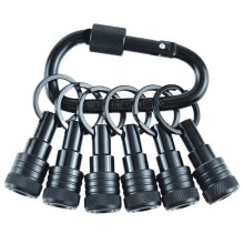 6Pcs Bit Holders /4inch Hexagon Shank Screwdriver Bit Holder Driver Drill Bit Keychains Extension Screwdriver Bit Holder