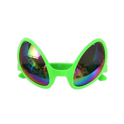 Festive Silver Cool Funny Glasses