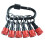6Pcs Bit Holders /4inch Hexagon Shank Screwdriver Bit Holder Driver Drill Bit Keychains Extension Screwdriver Bit Holder 1