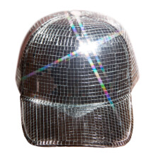 Disco Balls Hat Fashion Party Hat Adult Bucket Cap for Music Festival Stage Dance Hats Club Headgear