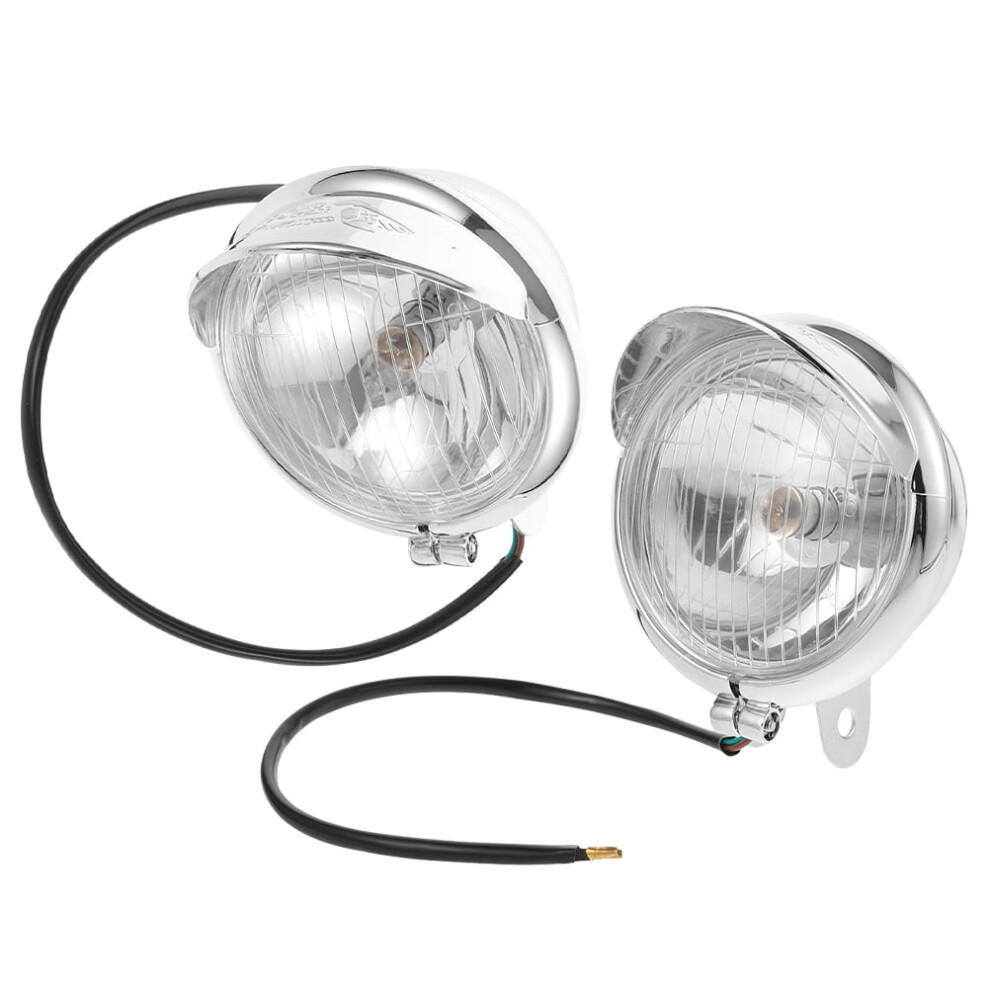 2Pcs Motorcycle Foglights Led Fog Motorbike Driving Lamps Motorbike Headlamp Light 9558830187473