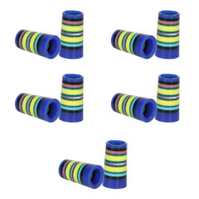 COMEET Golfing Ferrules, 10Pcs Golfing Iron Ferrules Colorful Golfing Iron Ferrules Fit 0.35Inch 0.37Inch Iron Shafts Golfing Equipment
