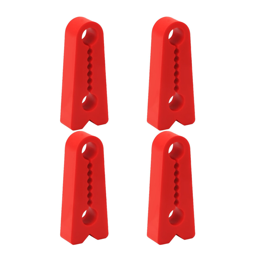 Pack Of 4 Door Silicone Shock Absorbers Pads For Quieter Closure Vibrations Noise Reduction Auto Accessories 9558830189316
