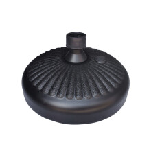 Multipurpose Garden Yard Umbrella Base Stand Round Plastic Patio Umbrella Holder for Outdoor Lawn Garden High Weight Plastic