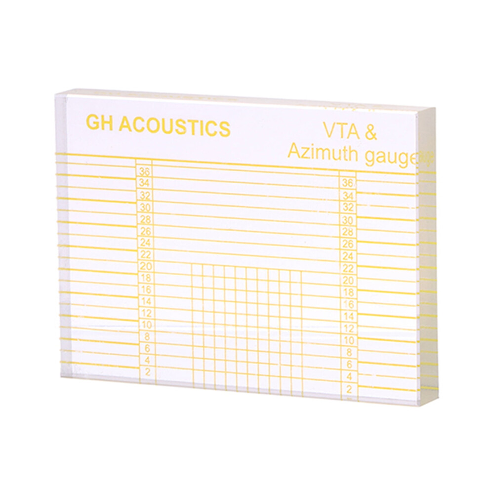 Portable For Record Player Measuring Phono Tonearm /Cartridge Azimuth Ruler Cartridge Azimuth Ruler 9558830189156