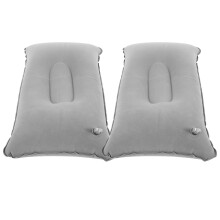 Aufblasbares Ultraleichtkissen Grau Pvc Erwachsene Camping 2