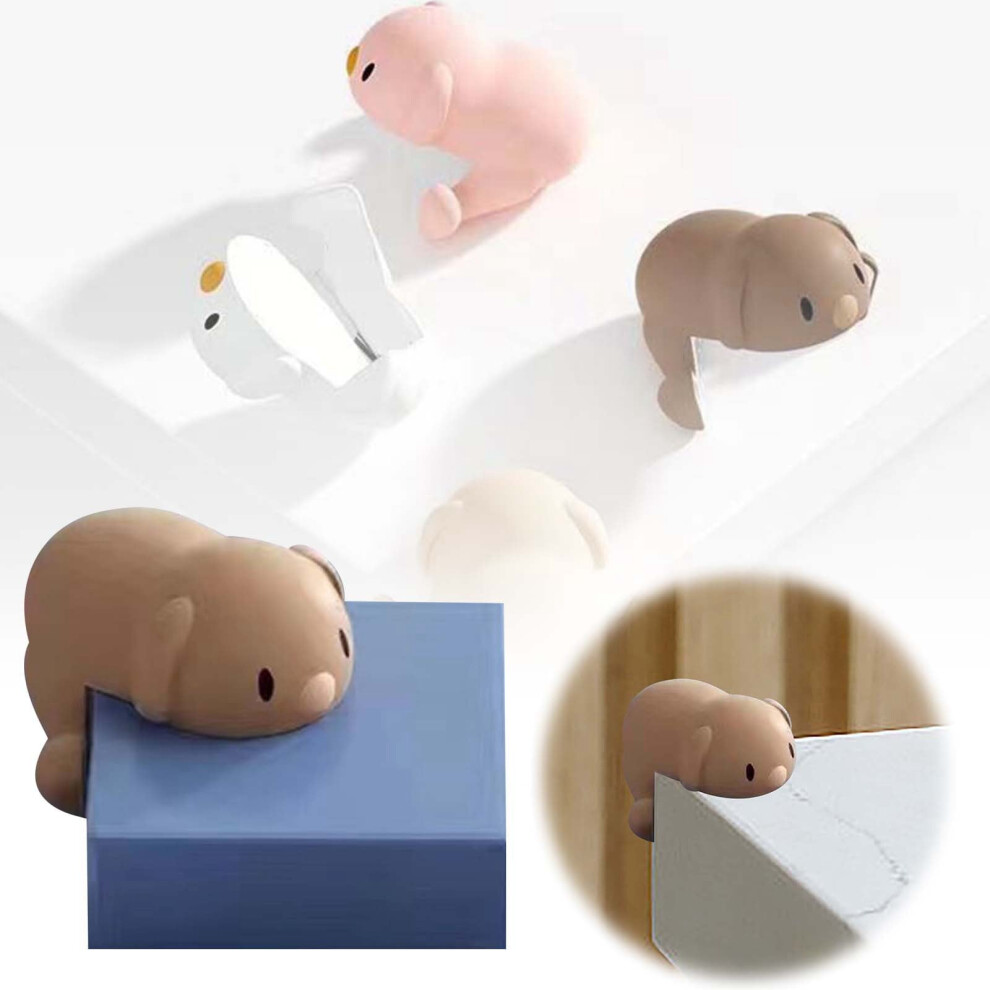 Silicone Table Corner Protectors Clear Soft Safety Bumpers
