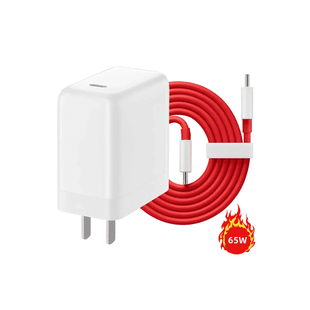 Warp Charger Compatible With Oneplus 8T, 9, 9R, 9Pro, 65W Usb-C Wall Charger With Cable, 65W Power Adapter, Usb Dual Type-C Data Cable 9101399459316