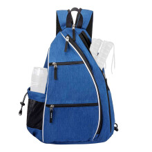 Verstellbare Tennisschlägertasche mit Sling, 47,5x35x25 cm, wasserabweisend, in mehreren Farben