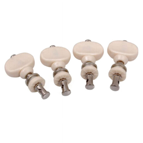 Ukulele Tuning Pegs 4Set for Precise Tuning and Replacement in White for Ukulele Players 2