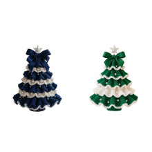 DIY Crochet Christmas Tree Kit 5 inch 2 pcs