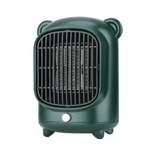 500W Mini Space Heater Fan - Energy Saving Ceramic Desktop Warmer For Home Office