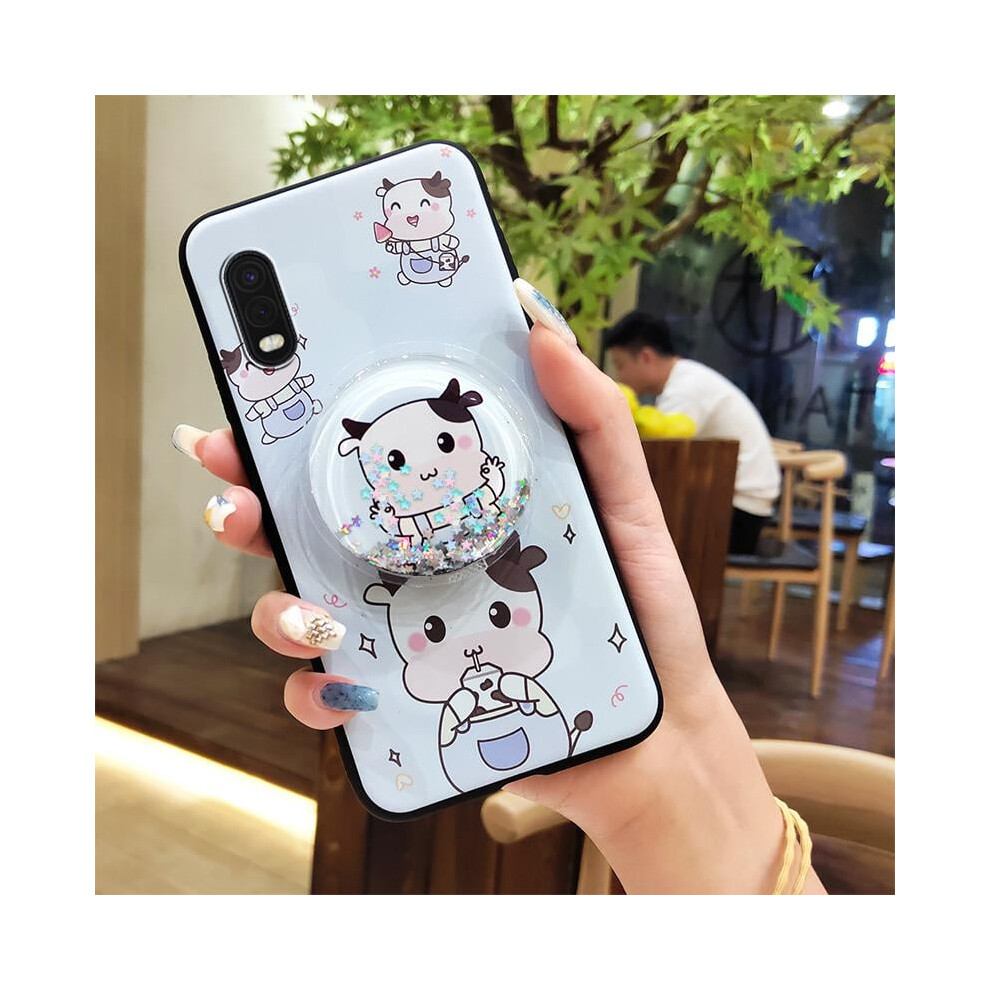 Phone Case For Compatible With Samsung Galaxy Xcover Pro Â Cartoon Anti-Knock, Kickstand, Silicone-Tpu, Waterproof, Glitter Soft Case 9422877996728