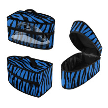 Garment Steamer Organizer Zebra Stripe Zippered Bag