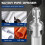 Integrated Internal & External Pipe Threading Tool, pipe threading Tool, pvc Pipe Thread Cutting Tool for Electric Drill, Pipe Sizes Rethreading Tool 2