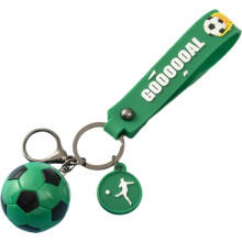 1 Stück Sportlicher Schlüsselanhänger aus Metall, Fußball-Schlüsselanhänger für Rucksäcke, Jungen