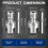 Integrated Internal & External Pipe Threading Tool, pipe threading Tool, pvc Pipe Thread Cutting Tool for Electric Drill, Pipe Sizes Rethreading Tool 7