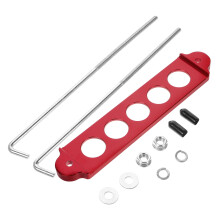 Soporte para batería de coche Soporte para batería de automóvil Batería roja