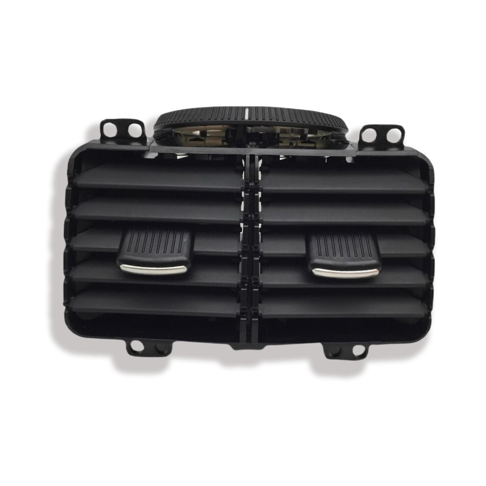 Center Dash Ac Outlet Air Vent Panel, Fits For Vw Jetta Golf Mk5 Mk6, Oe:1kd819203, Dashboard Trim Cover Outlet Grille Panel.-Back Row Black 9399596238265