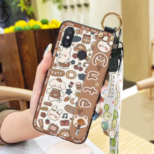 Handyhülle kompatibel mit Xiaomi Mi8 – Schmutzabweisend, wasserdicht, mit Aufstellring, stoßfest, mit Trageschlaufe und Handschlaufe