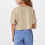 Top corti estivi da ragazza, magliette oversize a girocollo, a maniche corte, basic. 3