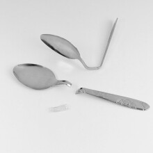 1 set perfecte goocheltrucs: lepelbuigen, truc voor straatgoochelaars.