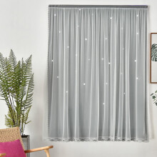 Blackout Curtains 39 x 59 inch Black Curtains Thermal Insulated Room Darkening Blackout Curtains For Bedroom