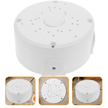 Caixa de proteção para câmera externa à prova d'água com fio, feita de plástico (1 unidade).