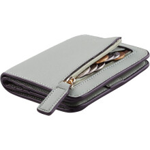 Wallet Women Rfid Blocking Small Compact Bifold Luxury Leather Pocket Wallet Ladies Mini Purse with ID Window