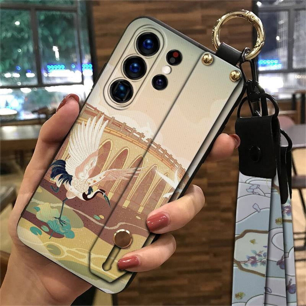 Phone Case For Samsung Galaxy S25 UltraâWaterproof, Dust-Resistant, Shockproof, With Wrist Strap & Chinese Style Design 9422877516544