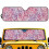Pink Leopard Windshield Sun Shade for Jeep Wrangler 1