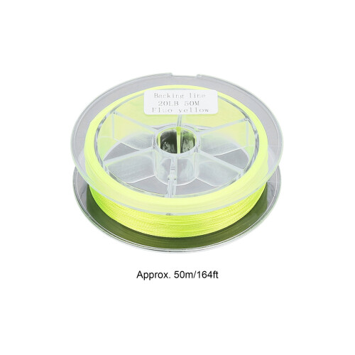 50m Fly Fishing Prep Line 20lb Unwaxed Polyester 2