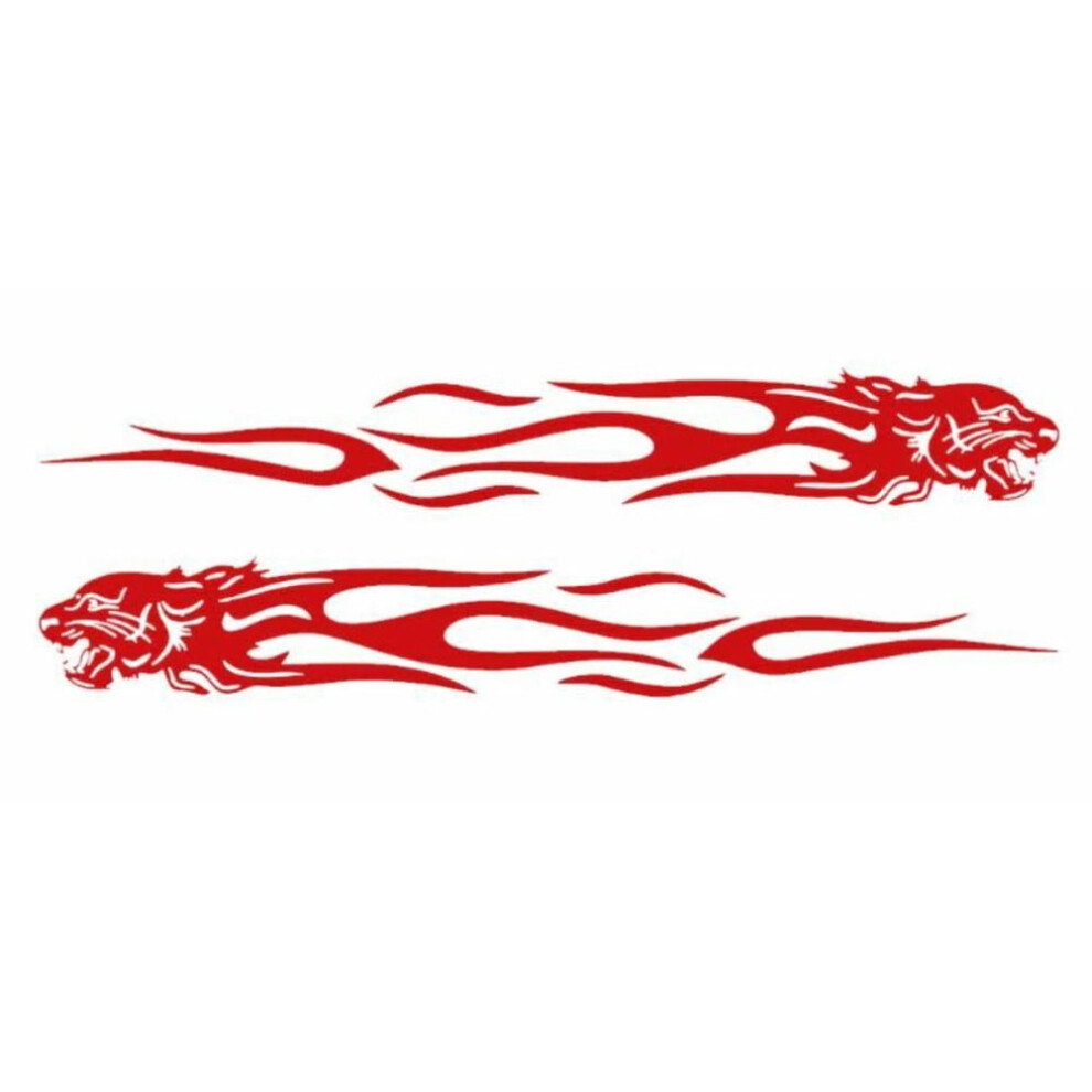 Flame Totem Sticker Pet Car Motorcycle Creative Decals Generous Fashion Reflective Replacement Car Accessories 9085618472198