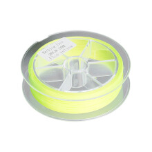 20 lb 50 m fluoreszierend gelbe Polyester ungespulte Fliegenfischerleine