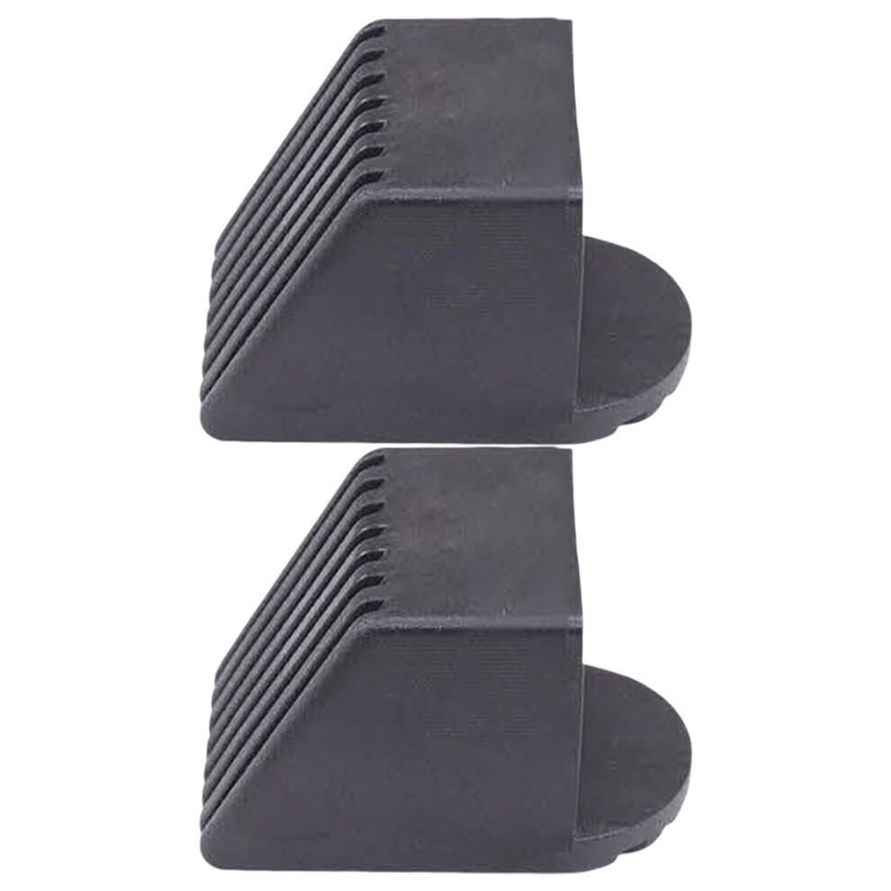 2Pcs Fitness Equipment End Caps Square End Covers Replacement Foot Covers Protectors Gym Equipment Accessories Enduring 9558830189064
