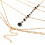 Copper Body Chain for Women with Sequins 6