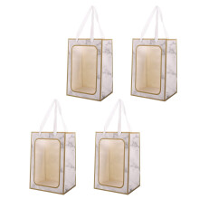 4er-Packung Reisetaschen, durchsichtige Tragetaschen, praktische Taschen zum Einpacken