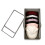 Multi Functional Hat Storage Box with Large Capacity and Foldable Baseball Cap Storage Box Cover 4