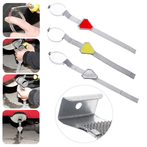 Universal Auto Car Electrostatic Avoid Antistatic Metal Belt Reflective Films 2