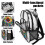 3D Printed Transparent Backpack for Comics & School – Waterproof, Multi-Functional, Back-to-School Gift 3