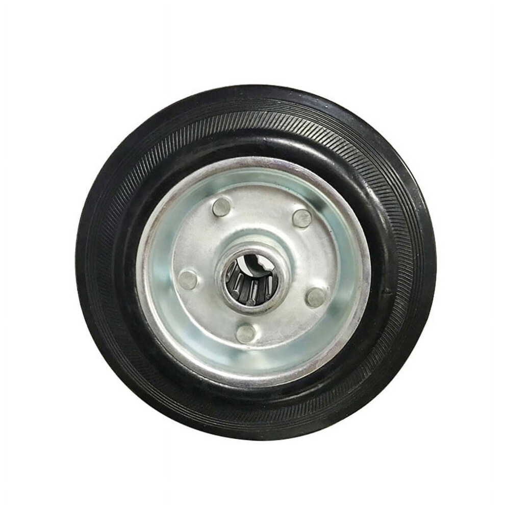 Swivel Wheel Heavy Duty Solid Rubber Swivel Caster Wheel Industrial Silent Cart Wheel Easy To Move Replacement Wheel For Carts 9493189693537
