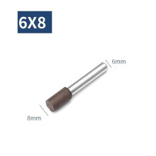 Tête de meulage en résine frittée avec tige de 6 mm pour le polissage du bois et du métal (8-20 mm).