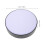 Black Plastic Flush Mount Ceiling Lamp Shade with Glare Diffuser 2