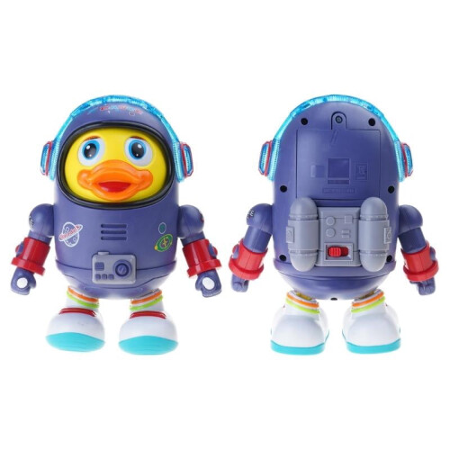 Interactive Dancing Duck Robot With Multicolor Lights And Obstacle Avoidance 2