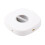 Cable Organizer with Rotating Phone Holder, Multi-functional Charging Stand and Cable Management Box, White 2