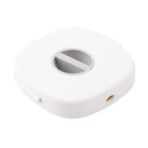 Cable Organizer with Rotating Phone Holder, Multi-functional Charging Stand and Cable Management Box, White 1